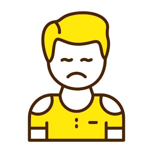 malestar icono gratis