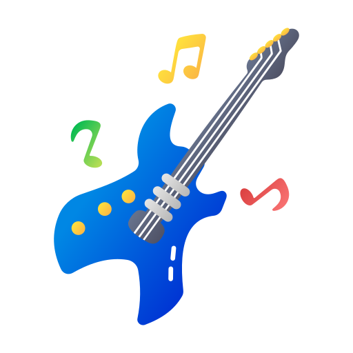 guitarra baja icono gratis