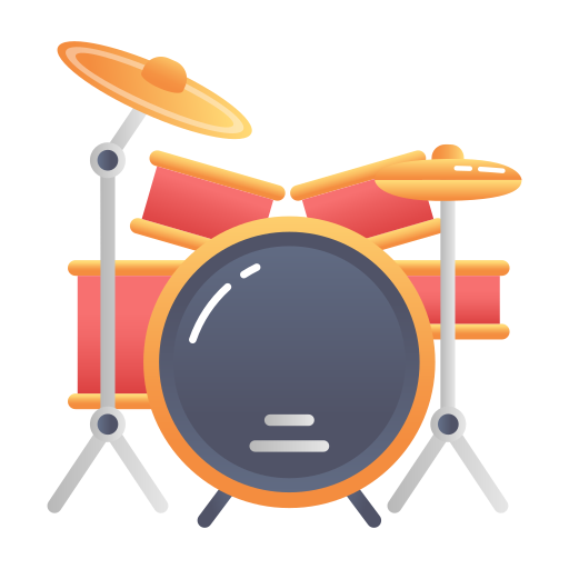 Drum set free icon