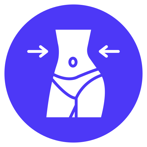 pérdida de peso icono gratis