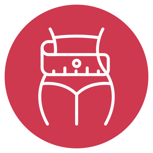 pérdida de peso icono gratis