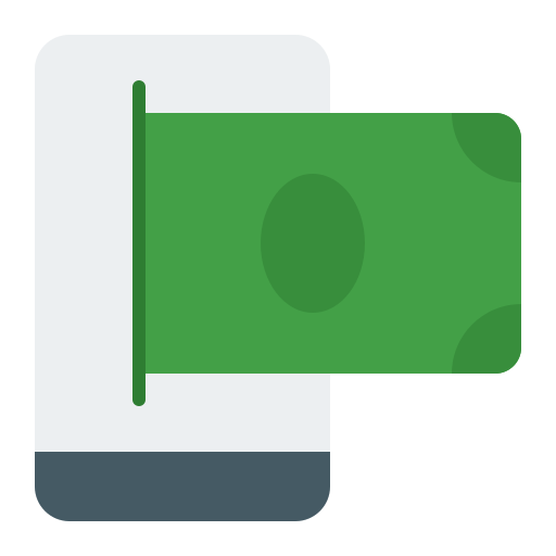 depósito móvil icono gratis