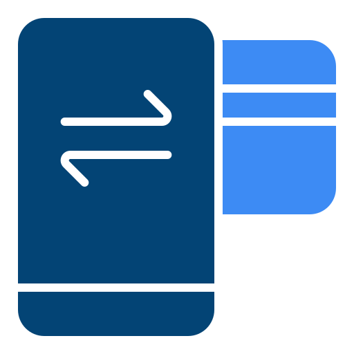 banca móvil icono gratis