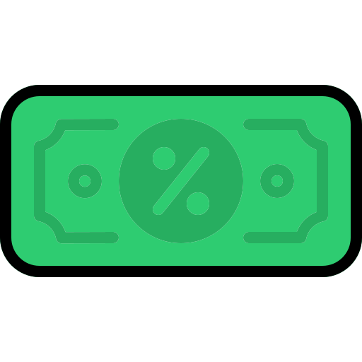 intérêt Icône gratuit intérêt Icône gratuit