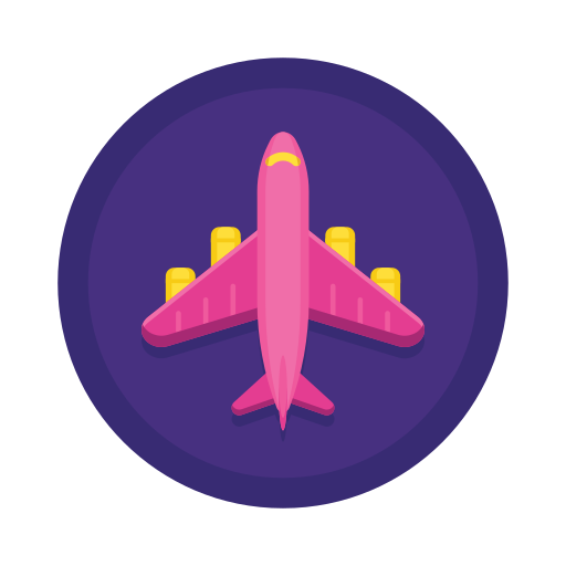 avión icono gratis