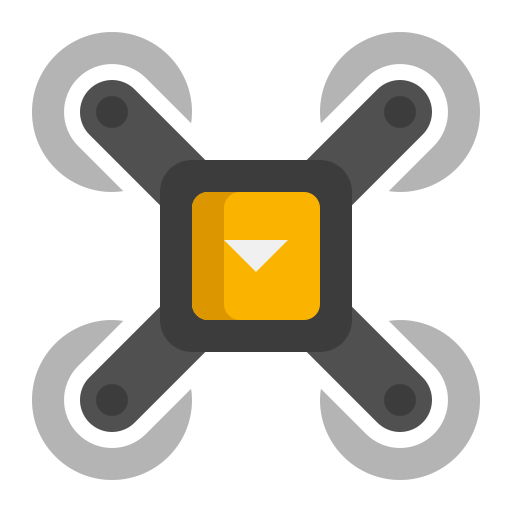 uav (veículo não tripulado) grátis ícone