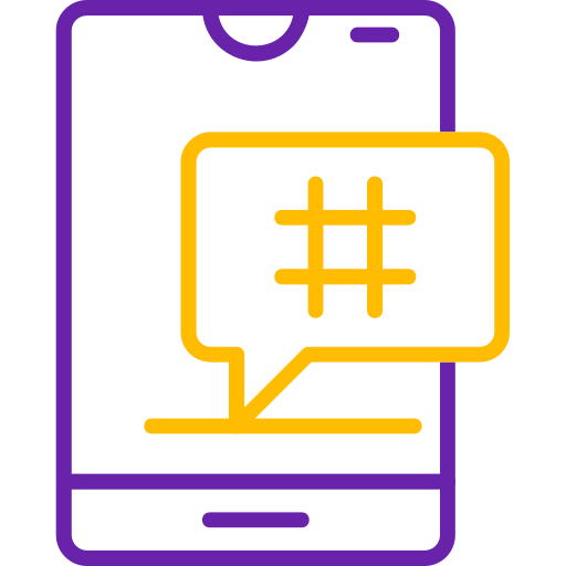 hashtag grátis ícone