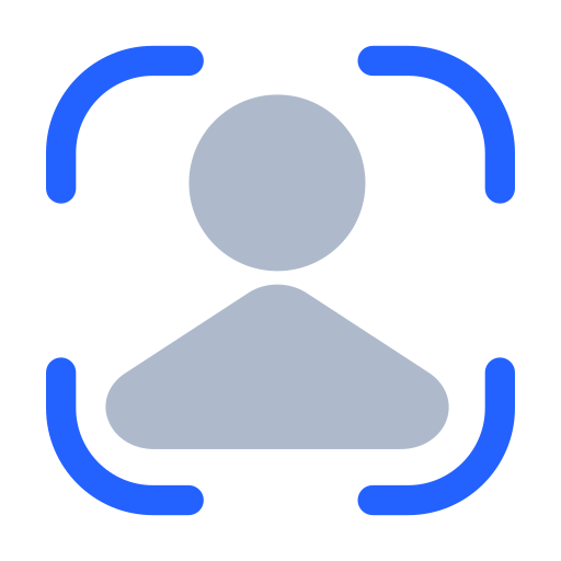 identification du visage Icône gratuit identification du visage Icône gratuit