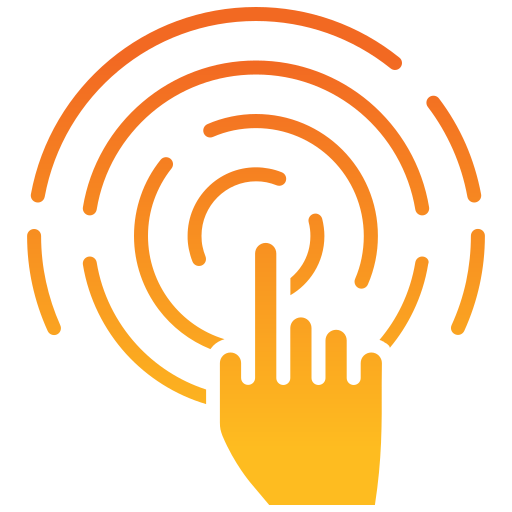 huella dactilar icono gratis