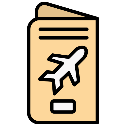 passeport Icône gratuit passeport Icône gratuit