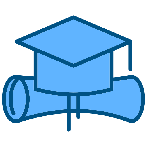 graduación icono gratis