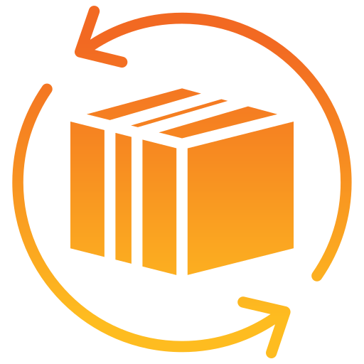 caja de entrega icono gratis