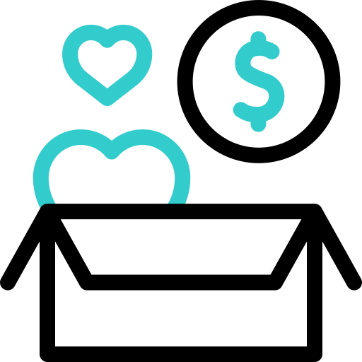 charité Icône gratuit charité Icône gratuit