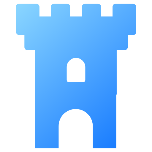 castillo icono gratis