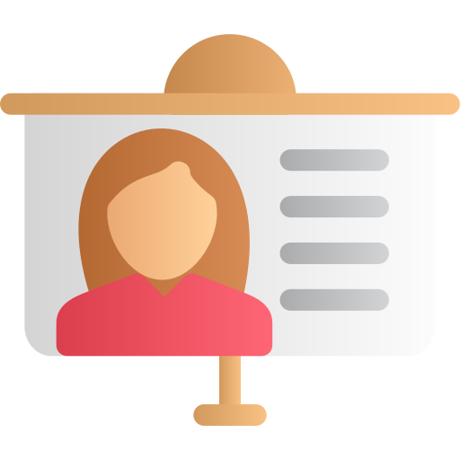 Projector screen free icon