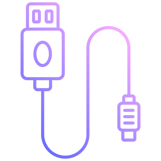 cable de datos icono gratis