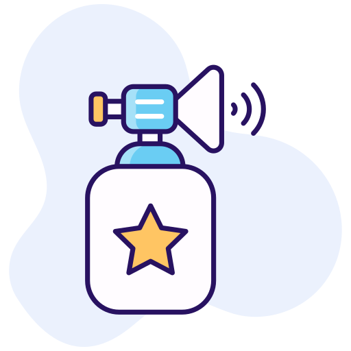 bocina de aire icono gratis