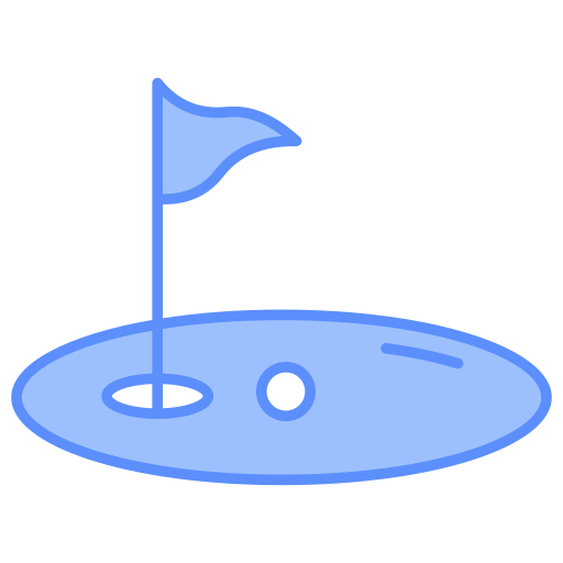 campo de golf icono gratis