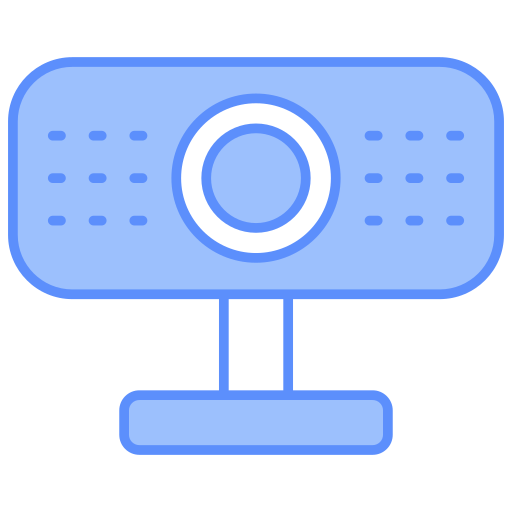cámara web icono gratis