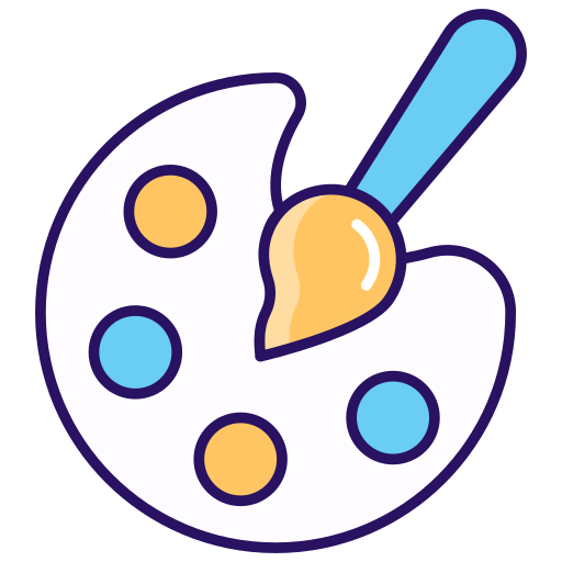 Paint palette free icon