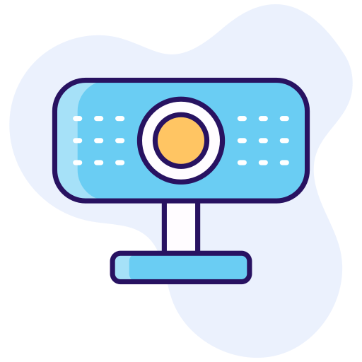 cámara web icono gratis