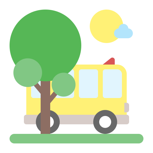 Ônibus grátis ícone Ônibus grátis ícone