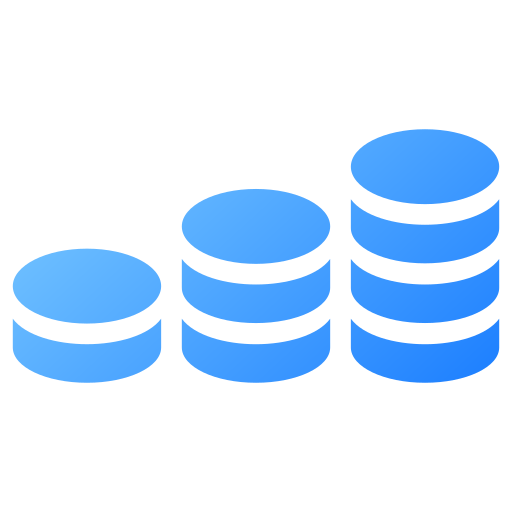 monedas icono gratis