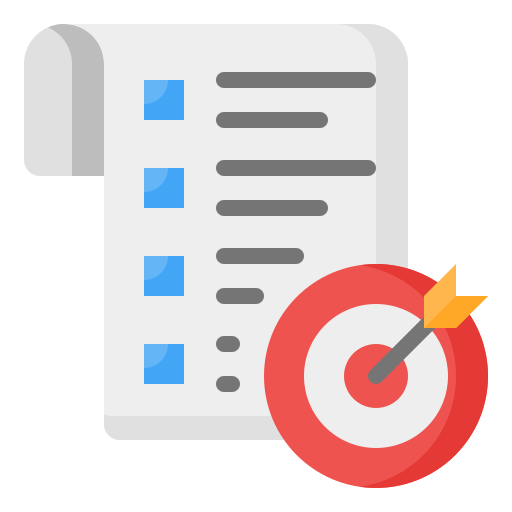 objetivo icono gratis