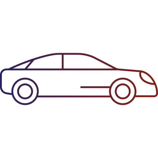 coche sedán icono gratis