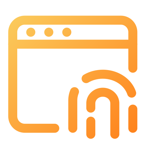 huella dactilar icono gratis