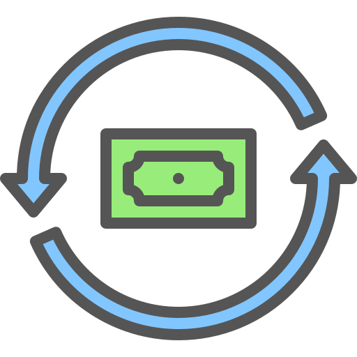 현금 흐름 무료 아이콘