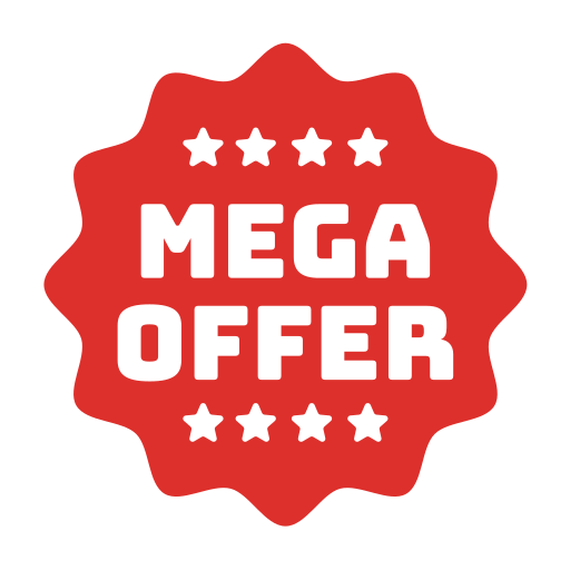 venta mega icono gratis