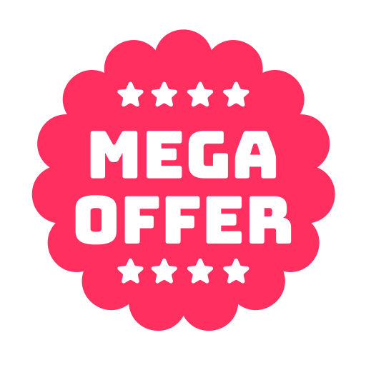 venta mega icono gratis