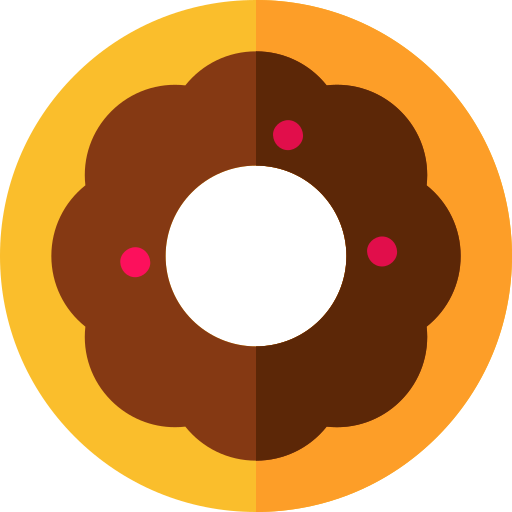 Пончик бесплатно иконка