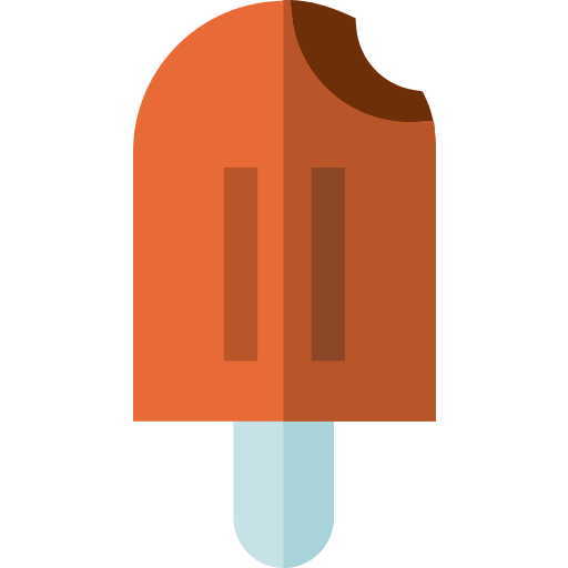 Ice cream Basic Straight Flat icon