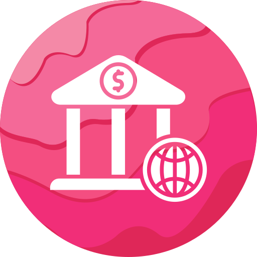 Global banking free icon