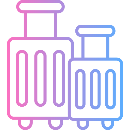 maletas icono gratis