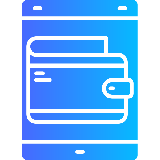 Online wallet free icon