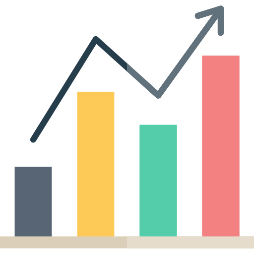 diagrama de negocios icono gratis