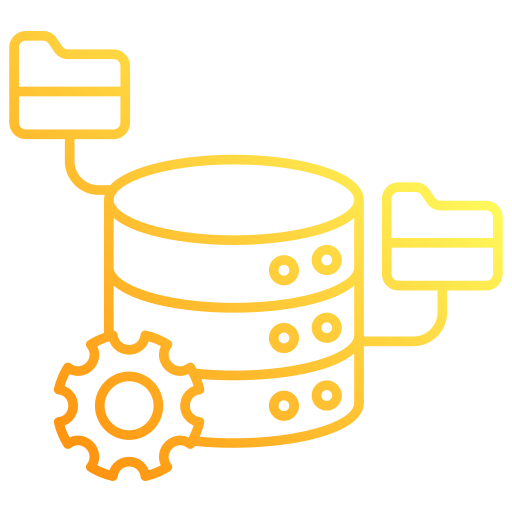 gestión de bases de datos icono gratis