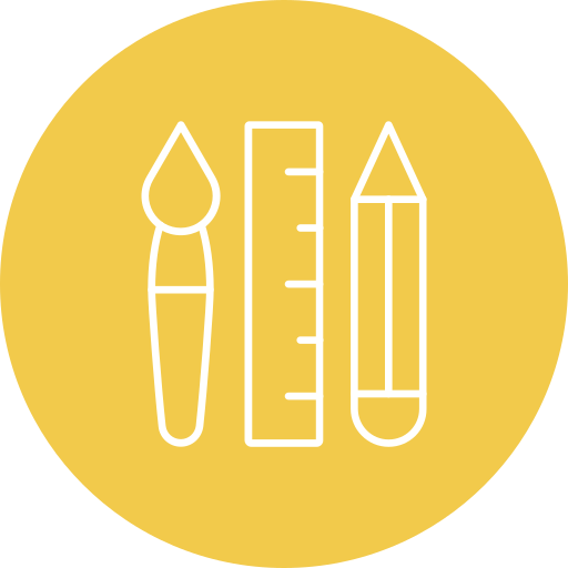 herramientas gráficas icono gratis