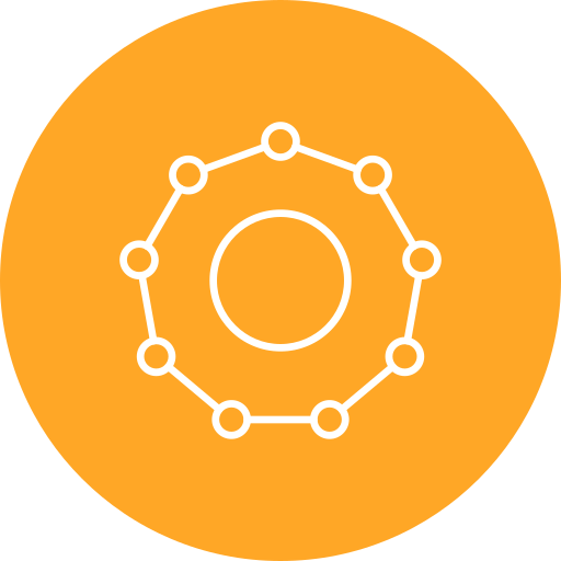 nonágono icono gratis