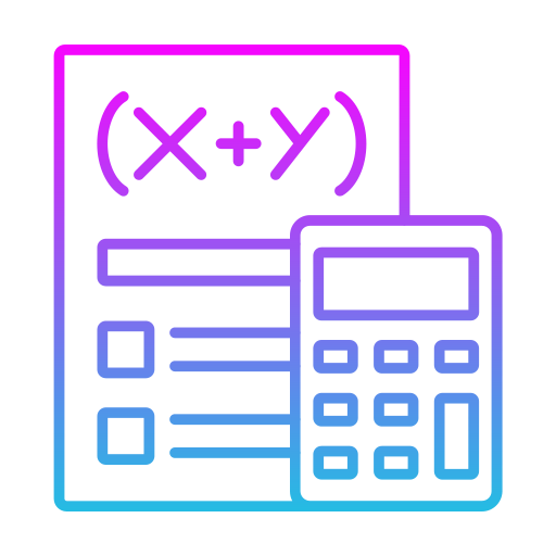 cálculos icono gratis