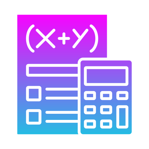 cálculos icono gratis