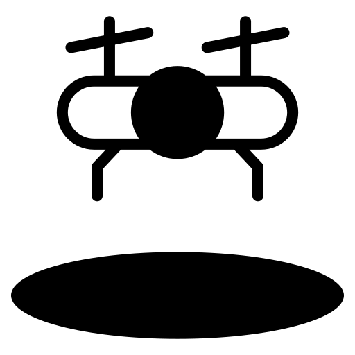 Drone free icon Drone free icon