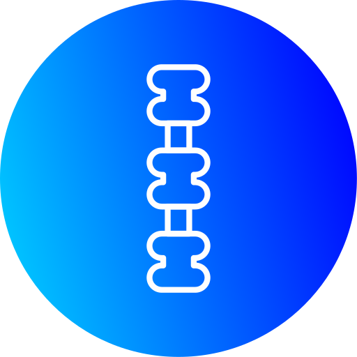columna vertebral icono gratis