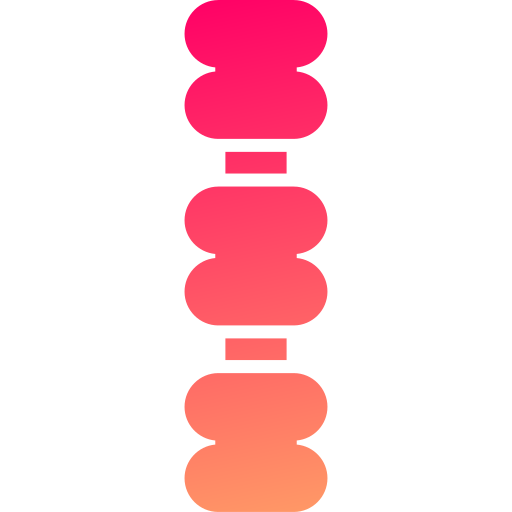 columna vertebral icono gratis