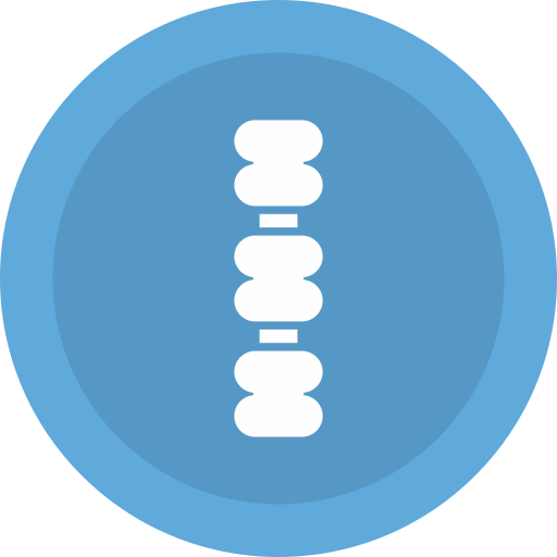 columna vertebral icono gratis