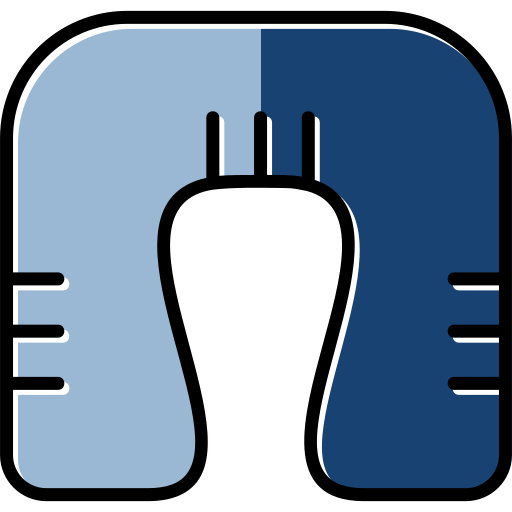 almohada para el cuello icono gratis