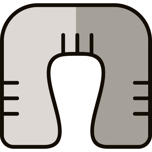 almohada para el cuello icono gratis